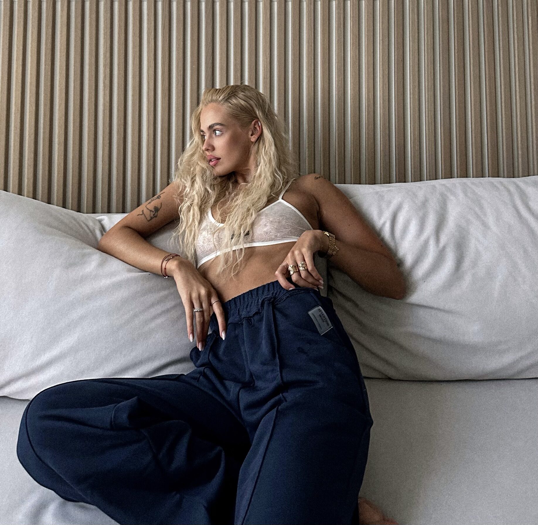 S/S Wide leg pants