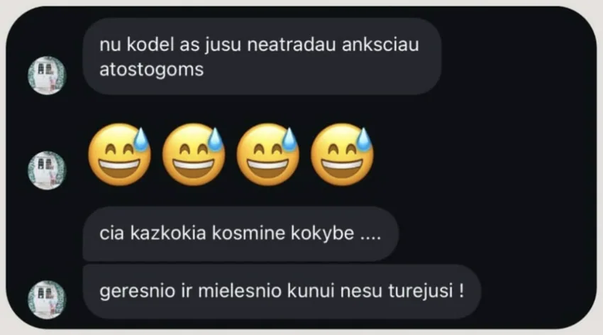 ATTENTION BRAND klientės atsiliepimas 6