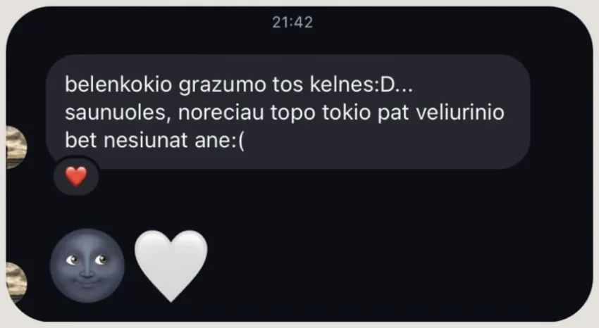 ATTENTION BRAND klientės atsiliepimas 8